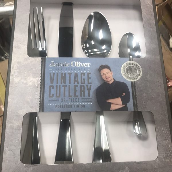 Jamie Oliver 16-Piece Stainless Steel Cutlery